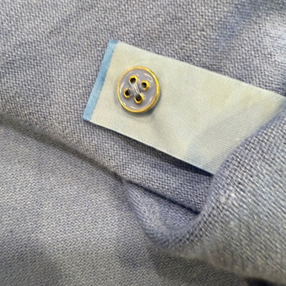 J. McLaughlin Marnie Women’s Sweater Blue V-Neck Long Sleeves Sz XL - Picture 11 of 13